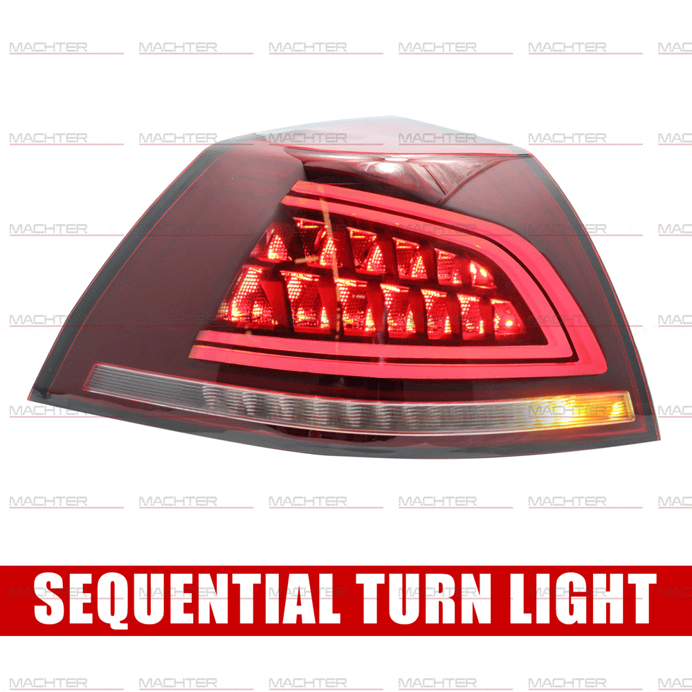 Holden VE Commodore Series 1 2 RED LED Tail Lights Sequential Blinker